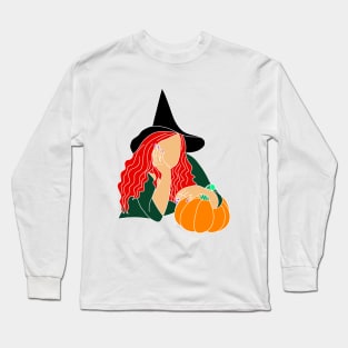 Witch pumpkin Long Sleeve T-Shirt